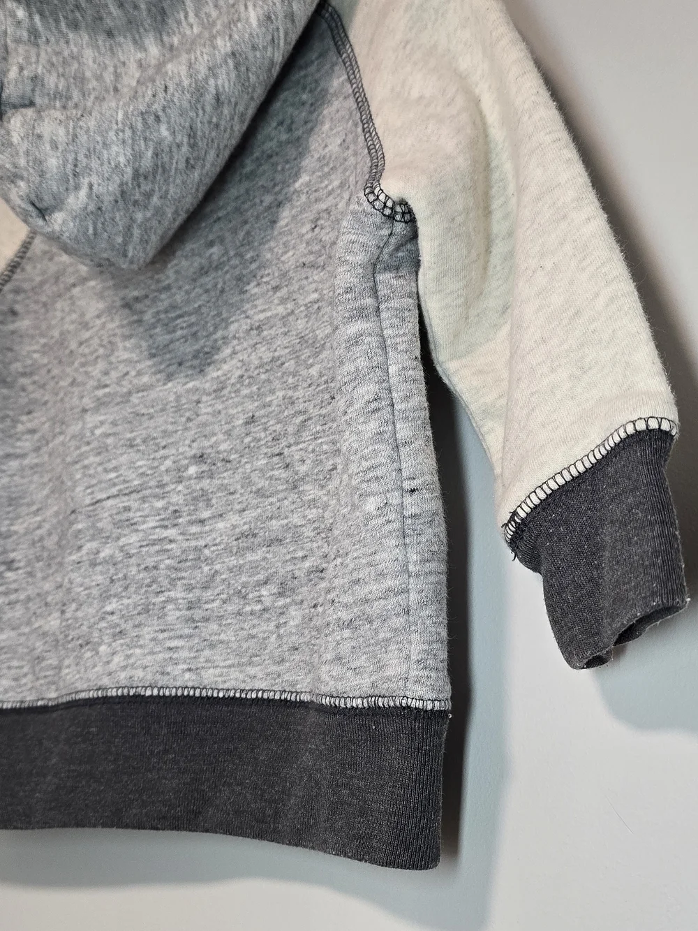GAP Kids Grey Hooded Zip Sweatshirt